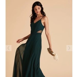 Birdy Grey brides made dress in Emerald